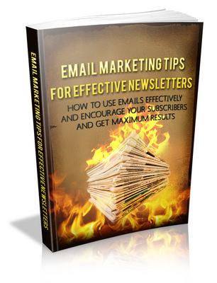 Product picture Email Marketing Tips For Effective Newsletters (PLR) 
