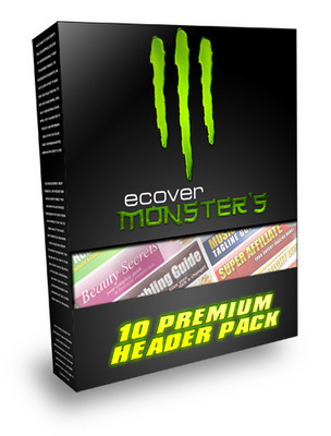 Product picture eCover Monsters 10 header Pack PLR