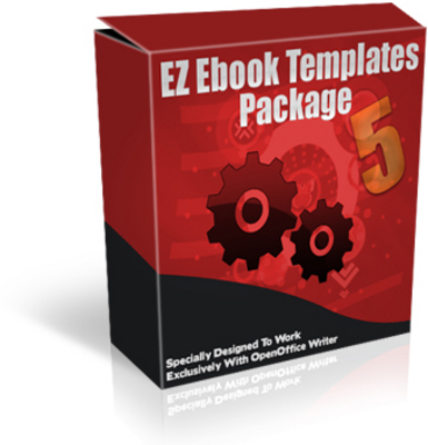 Product picture EZ eBook Template Package V5 PLR 