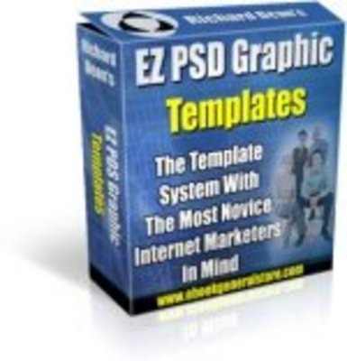 Product picture EZ PSD Graphics Templates PLR 