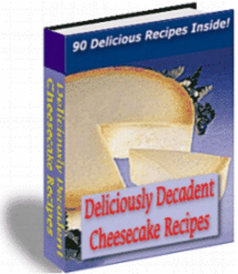Product picture Delicious Cheescake Recipes - (PLR) 