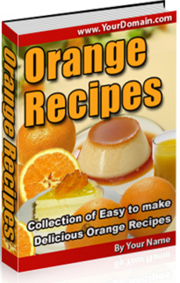 Product picture Delicious Orange Recipes (PLR) 