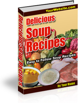 Product picture Delicious Soup Recipes (PLR) 
