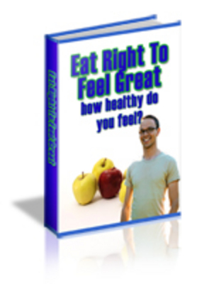 Product picture Eat Right to Feel Great PLR