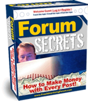 Product picture Forum Secrets PLR 