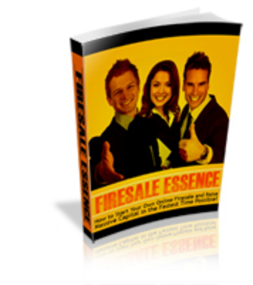 Product picture Firesale Essence (PLR)