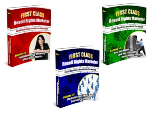 Product picture First Class Resell Rights Marketer plr 