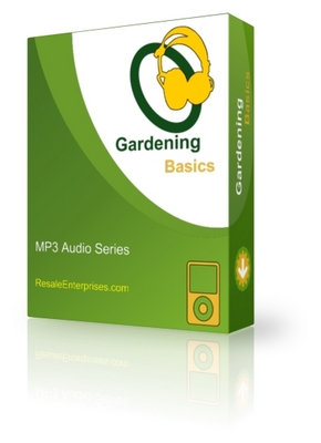 Product picture Gardening Basics Audio Series plr 
