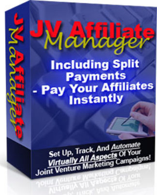 Product picture J V Affiliate Manager (PLR)