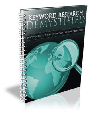 Product picture Keyword Research Demystified - Viral eBook