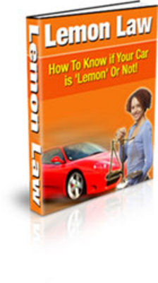 Product picture Lemon Law (PLR)