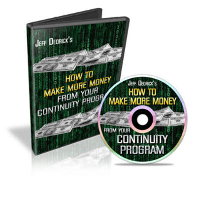 Product picture How to Make More Money From Continuity Program - Video plr