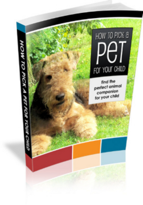 Product picture How to Pick a Pet for Your Child plr
