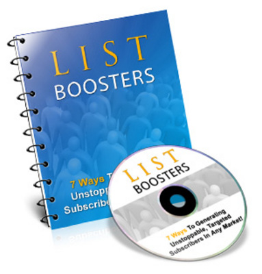Product picture List Boosters - eBook and Audio