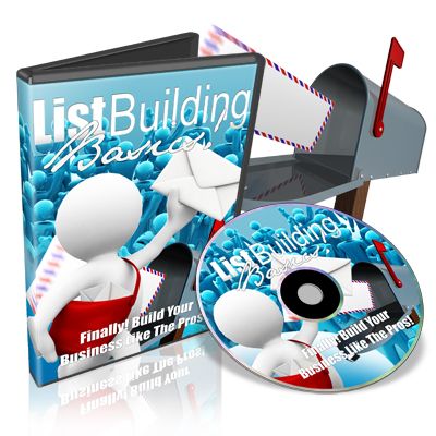 Product picture List Building Basics - Video Series