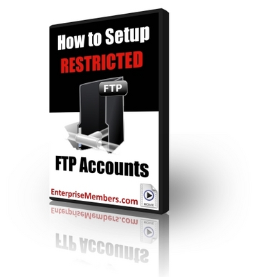 Product picture How to Setup Restricted FTP Accounts - Video (PLR)
