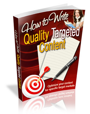 Product picture How to Write Quality Targeted Content - Viral eBook