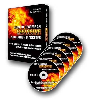 Product picture How to Become an Explosive Niche Marketer - Video Series