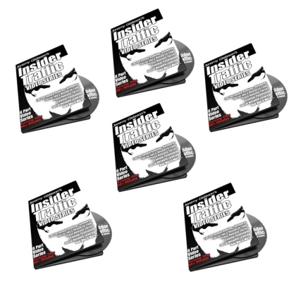 Product picture Insider Traffic Video and Audio Series 1-6 PLR