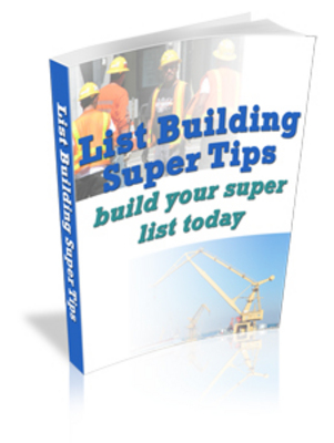 Product picture List Building Super Tips