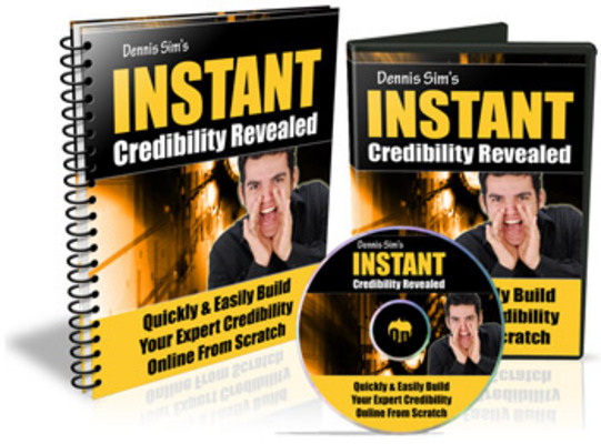Product picture Instant Credability Revealed - Audio Book 
