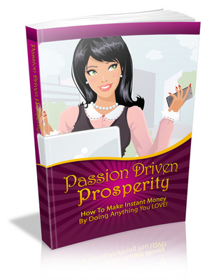 Product picture Passion Driven Prosperity (PLR)