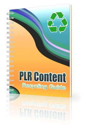 Product picture PLR Content Recycling Guide (PLR)