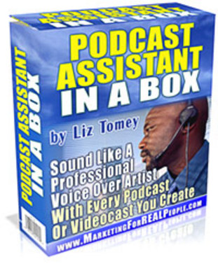 Product picture Podcast Assistant in a Box PLR