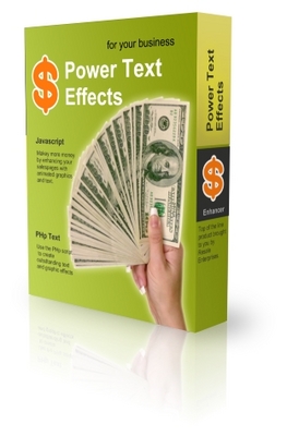 Product picture Power Text Effects plr