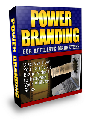 Product picture Power Branding for Affiliate Marketers - Video Series (PLR)