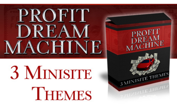 Product picture Profit Dream Machine Template Pack (PLR)