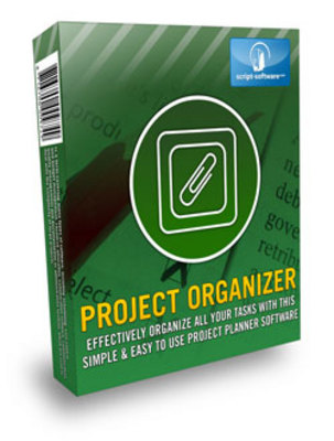 Product picture Project Organizer PLR