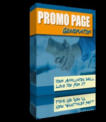Product picture Promo Page Generator PLR