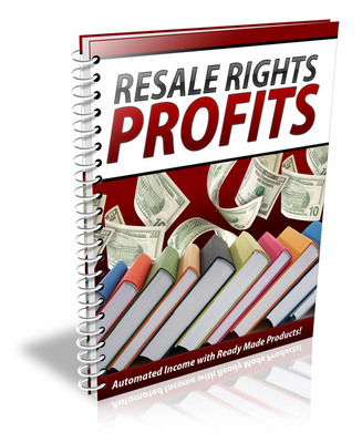 Product picture Resale Rights Profits (PLR)
