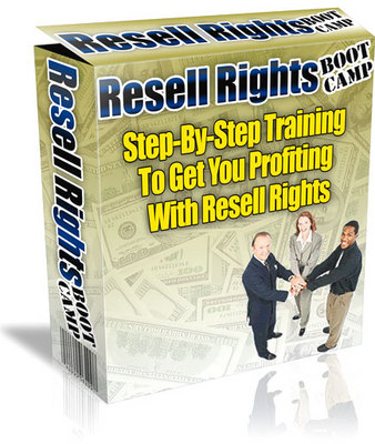 Product picture Resell Rights Boot Camp - Training Course
