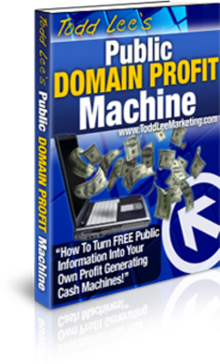 Product picture Public Domain Marketing Machine - eBook and Audio