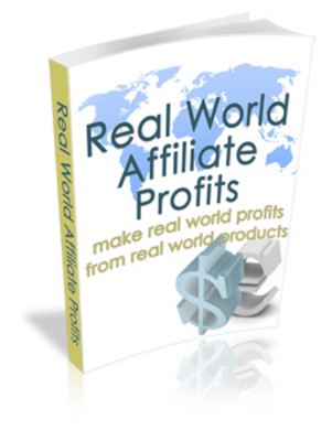 Product picture Real World Affiliate Profits (PLR)