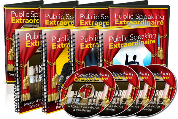 Product picture Public Speaking Extraordinaire - Complete Training Series