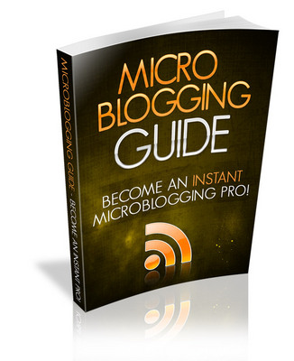 Product picture MicroBlogging Guide (PLR)