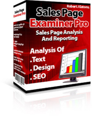 Product picture Sales Page Examiner Pro plr