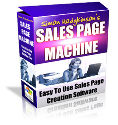 Product picture Sales Page Machine plr