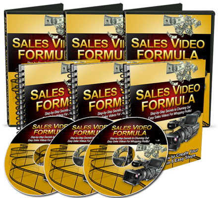 Product picture Sales Video Formula - Videos and Audios plr