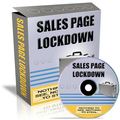 Product picture Salespage Lockdown (PLR)    