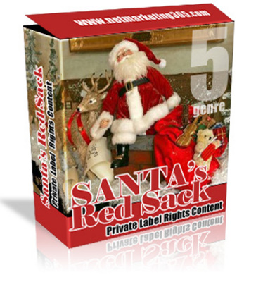 Product picture Santas Red Sack (PLRMRR)