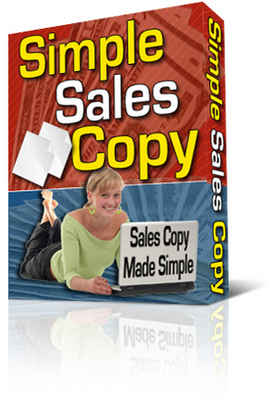 Product picture Simple Sales Copy (PLR)