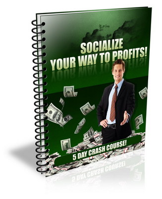Product picture Socializing Your Way to Profits - eCourse (PLR)