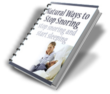 Product picture Natural Ways to Stop Snoring