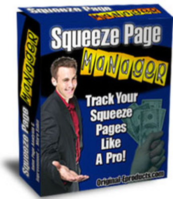 Product picture Squeeze Page Manager plr