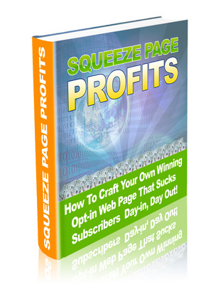 Product picture Squeeze Page Profits plr