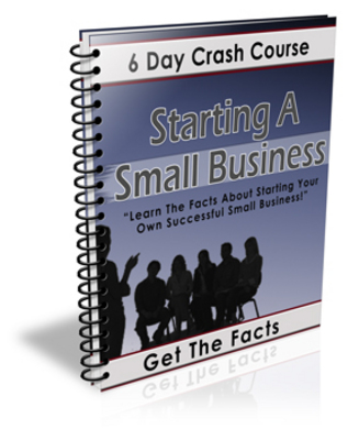 Product picture Starting a Small Business - eCourse (PLR)